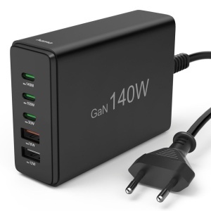Statie de incarcare Hama 5 porturi USB, 140W, USB-C PD, design slim - Img 2