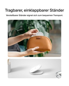 Statie de incarcare inductiva Belkin BoostCharge 2-in-1, 15W, negru - Img 4