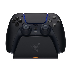 Statie de incarcare rapida Razer pentru controller PS5, incarcare in 3 ore, Midnight Black