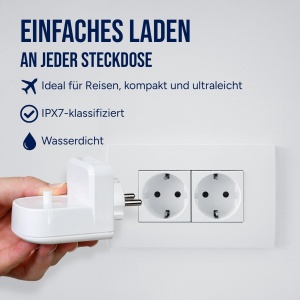 Statie de incarcare wireless pentru periute electrice Philips Sonicare, model ProofVision, design compact, alb - Img 5