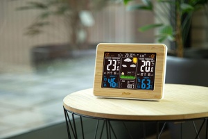 Statie Meteo Alecto WS-1560 cu Display Colorat, Senzor Exterior, Alarma - Img 4