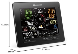 Statie meteo Bresser WLAN 4CAST MD 7-in-1 cu senzor solar si prognoza 7 zile - Img 9