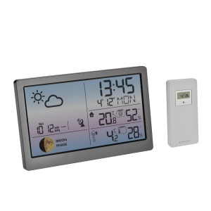 Statie meteo digitala TFA Dostmann Luna Sky 351169 Display color Lunar