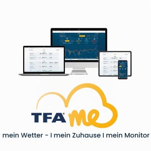 Statie Meteo WLAN TFA Dostmann ID-04, 4 Zile Prognoza, Negru - Img 4