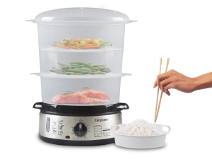 Steamer BEPER BC.250, 9 Litri, 800W, BPA Free