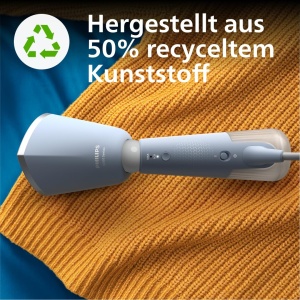 Steamer Philips Seria 5000 STH502020 Abur Vertical si Horizontal Himmelblau - Img 6