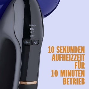 Steamer si Fier de Calcat Conair Turbo ExtremeSteam 2-in-1, 1875W, 33gmin, AlbastruNegru - Img 7