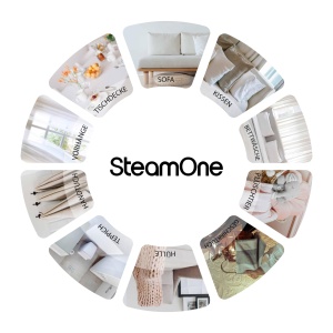 Steamer vertical SteamOne EUTAC140B 1400W 260ml negru - Img 9