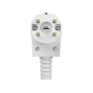 Stecher de Protectie Xavax 5-polig, 400V16A, Culoare Alba - Img 3