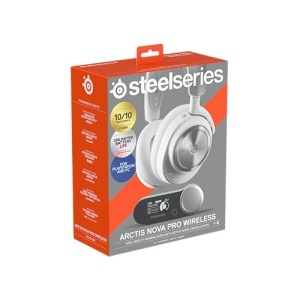 SteelSeries Arctis Nova Pro Wireless Casti Gaming Active Noise Cancellation Alb - Img 15