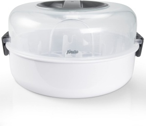 Sterilizator de Sticle Alecto BW-04, Capacitate 4 Sticle, BPA-Free, Alb - Img 3