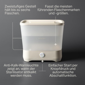 Sterilizator electric Tommee Tippee pentru biberoane si accesorii, alb - Img 4