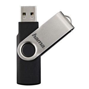 Stick USB Hama Rotate 128GB USB 20 Argintiu Metalic Design Compact - Img 8