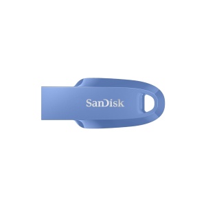 Stick USB SanDisk Ultra Curve 64 GB, viteza de transfer 100 MBs, design compact