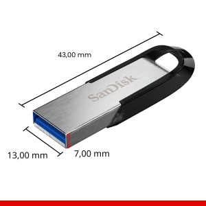 Stick USB SanDisk Ultra Flair 256 GB, 150 MBs, Negru - Img 2
