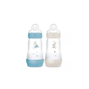 Sticla Anti-Colici MAM Easy Start, 2 x 260 ml, Ozean Sand