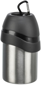 Sticla cu bol pentru apa TRIXIE 0,3 l inoxplastic, cu carabinier - Img 2