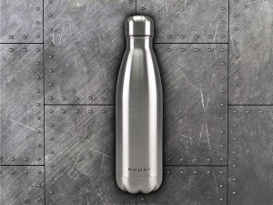 Sticla de apa Beper BI.505, 500ml, inox, argintie, izolata termic - Img 7