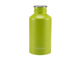 Sticla de apa Beper C102BOT003 500 ml cu carabiniera, Verde - Img 2
