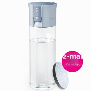 Sticla filtranta BRITA VITAL 600 ml, culoare hellblau, cu 2 filtre MicroDisc - Img 2