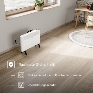 Stiebel Eltron CNS 2000 Plus LCD Move 2 kW Alb Protectie IP24 Timer Saptamanal - Img 3