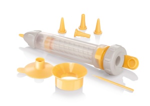 Stilou decorativ Tescoma DELICIA cu 5 duze, silicon flexibil