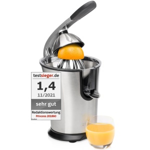 Storcator de citrice Princess Master Juicer Pro 300W inox, cu filtru ajustabil
