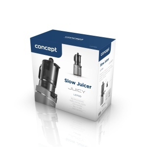 Storcator de fructe Concept LO7120, 250 W, gri inchis, cu deschidere XXL - Img 4