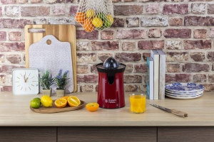 Storcator electric citrice Russell Hobbs 26010-56, 2 conuri, rotatie dubla, rosu - Img 2