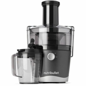 Storcator nutribullet, Storcator rece, Extractor de fructe si legume, Storcator de fructe, Utilizare zilnica, Usor de curatat, Recipient pentru pulpa de 1,5 L, NBJ100G, Negru
