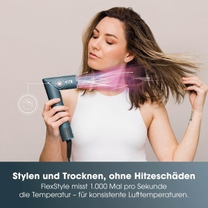 Styler si uscator de par Shark FlexStyle Limited Edition Teal, 5-in-1, cu accesorii - Img 5