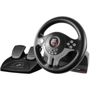 Subsonic Superdrive - Volan SV250 cu pedale si palete de schimbare a vitezei pentru Nintendo Switch - PS4 - Xbox One - PC