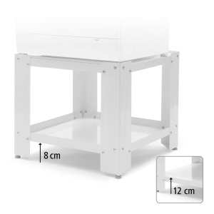 Substret pentru masina de spalat Xavax, 50 cm, alb, 150 kg - Img 4