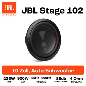 Subwoofer Auto JBL Stage 82, 20cm, 800W, Negru - Img 6
