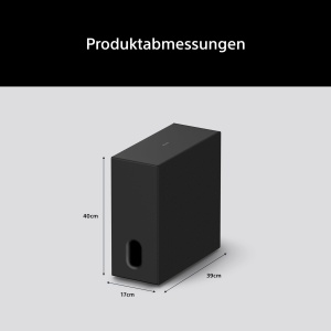 Subwoofer wireless Sony BRAVIA Theatre Sub 8, 300W, 200mm, design elegant - Img 4