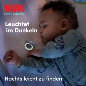 Suce de supt NUK First Choice Classic, 0-6 luni, ortodontice, lila, 4 bucati - Img 6