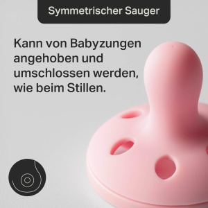 Sucitor cu silicon Tommee Tippee, 0-6 luni, 4 bucati, design brustahnlich, usor - Img 5