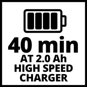 Suflanta de frunze fara fir Einhell GC-CL 18 Li E Kit Power X-Change (18 V, viteza a aerului de 210 km/h, control al vitezei, prindere moale, incl. 1x baterie de 2,0 Ah si incarcator) - Img 11