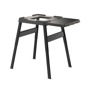 Suport ajustabil Ninja Woodfire cu masa laterala negru pentru gratar si cuptor exterior
