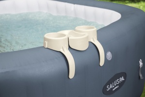 Suport Bauturi Bestway Lay-Z-SPA, 35 x 23.2 x 20.5 cm, 2 suporturi, 1 tavita - Img 9