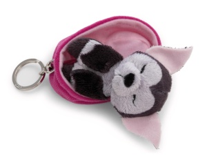 Suport chei NICI Sleeping Pets Fledermaus 8cm - Plus colorat, ideal pentru copii si adulti - Img 3