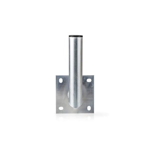Suport L pentru Parabolica Nedis, Otel Zincat, 150 mm, 48 mm Diametru