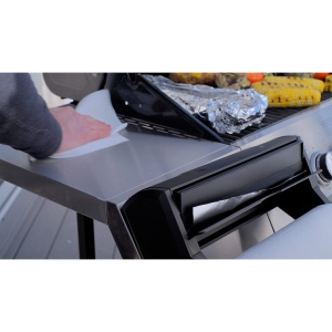 Suport magnetic pentru prosoape si folie Cuisinart CMP-300, negru, 2-in-1 - Img 6