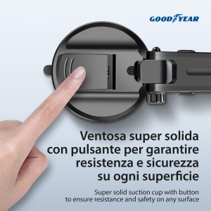 Suport magnetic pentru telefon Goodyear, cu ventuza universala, rotire 360, brat ajustabil - Img 5