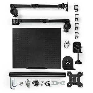 Suport Monitor Birou Nedis MMSISNB110BK Negru pentru Ecrane de 15-32 Inch - Img 3