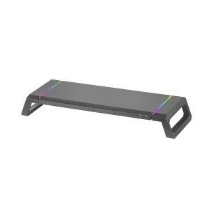 Suport Monitor Mars Gaming MGS-ONE, RGB Chroma, Ajustabil, USB 2.0
