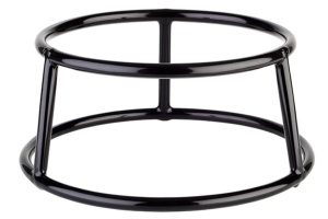 Suport pentru bufet APS 33269 Multi Round, metal negru, 15,518 cm, inaltime 8 cm