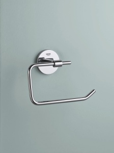 Suport pentru hartie igienica GROHE Start Cosmopolitan, design elegant, instalare usoara - Img 2
