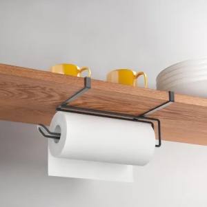 Suport pentru hartie Metaltex EasyRoll 361135 metal negru Lava 35x18x10 cm - Img 5