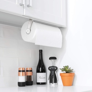 Suport pentru prosoape de hartie OXO, design elegant, capacitate mare, montare usoara - Img 4